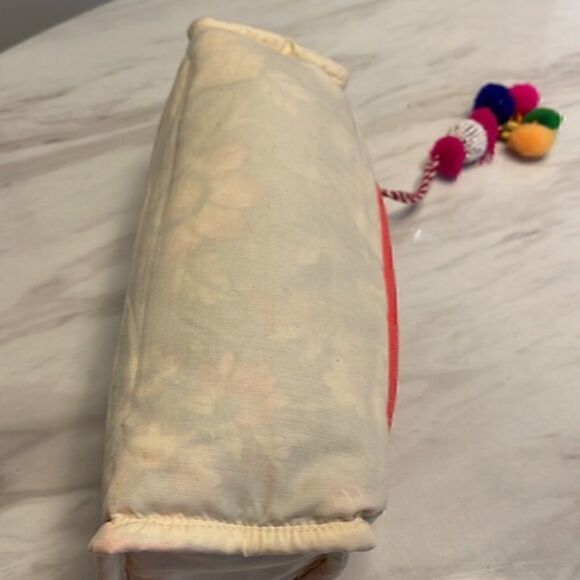 Love Stich Boho Colorful Pom Pom Tassels Accessory Bag - Picture 6 of 11